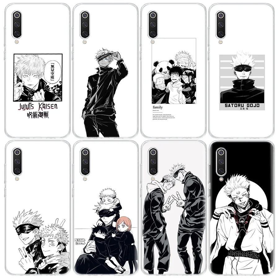 

Jujutsu Kaisen Phone Case For Xiaomi Redmi 10 10A 10C 10X 9 Prime 9A 9C 9T 8 8A 7 7A 6 Pro S2 6A K40 K30 K20 Cover Coque Pattern