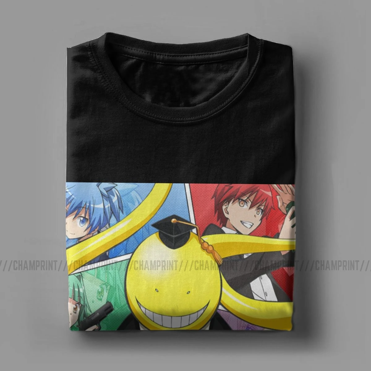 Класс убийц футболка для мужчин Korosensei Ansatsu Kyoushitsu аниме Shiota детей хлопковые