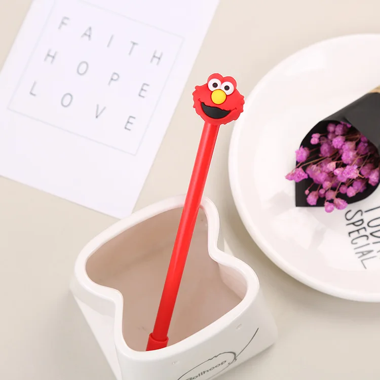 Tanie 24 Sztuk Kreatywny Cartoon śliczny Mały Potwór Długopis żelowy Egzamin Studencki Czarne Materiały Biurowe Pióro Papelaria Canetas Ceny 24 Sztuk Kreatywny Cartoon śliczny Mały Potwór Długopis żelowy Egzamin Studencki Czarne Materiały Biurowe Pióro Papelaria Canetas