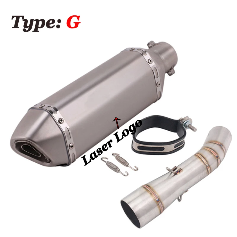 Полная выхлопная система мотоцикла глушитель Средний подключения