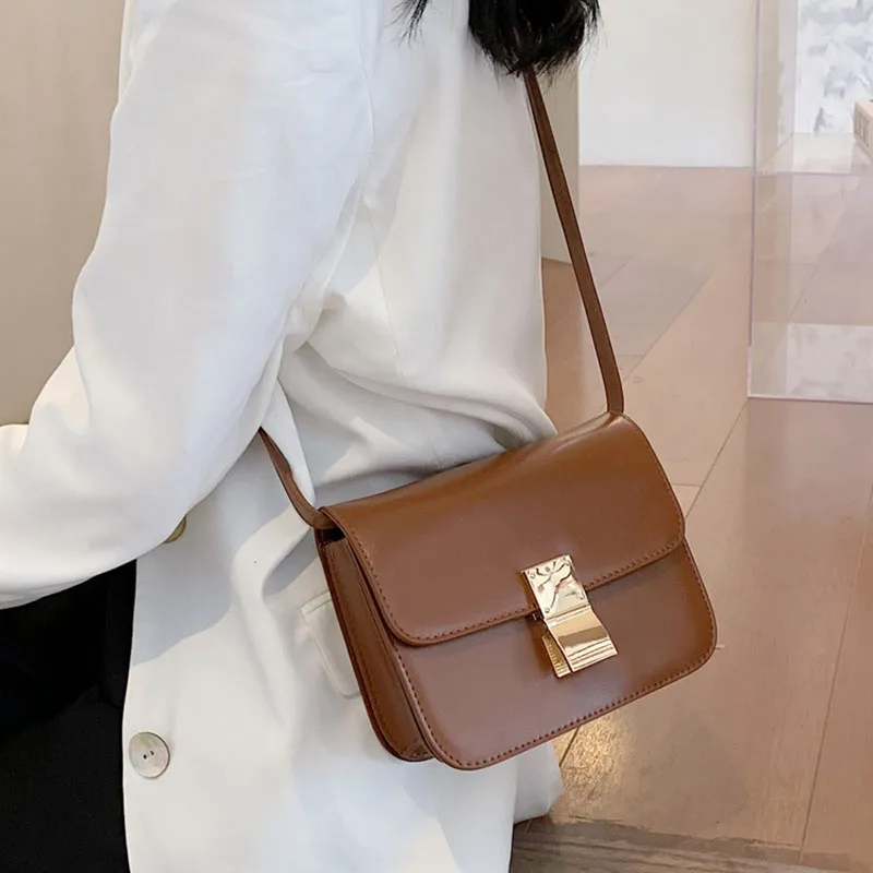 

Women Shoulder Bags 2020 New Messenger bag PU Leather Fashion Top-handle Bag All-match Handbags Luxury Designer Free Shipping