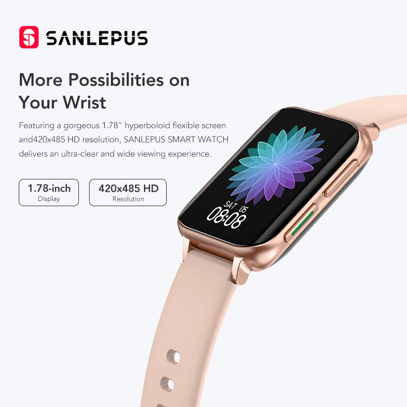 2021 sanlepus new smart watch men women dial call watch waterproof smartwatch mp3 player for oppo android ios xiaomi huawei free global shipping