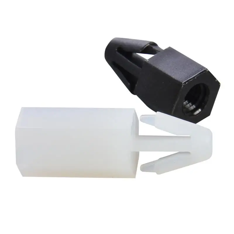 Винт с шестигранной резьбой 50 шт. нейлон M3 оснастка заглушка шестигранная резьба