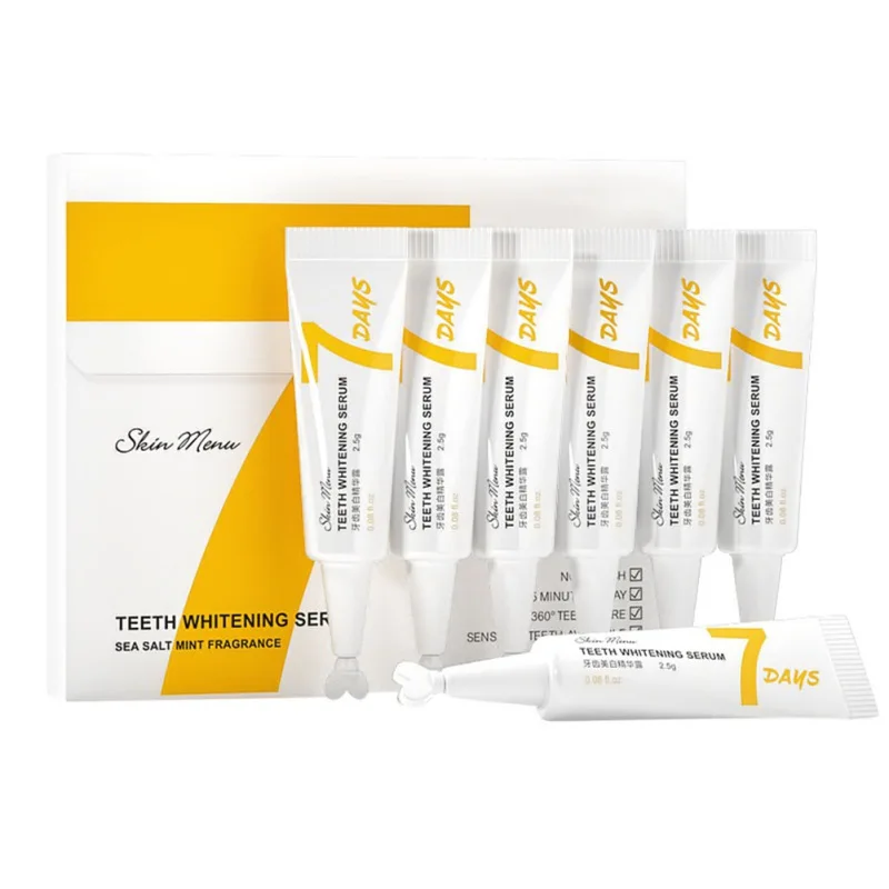 

15g Oral Hygiene Remove Plaque Stains Teeth Whitening Essence Serum Cleansing Dental Tools