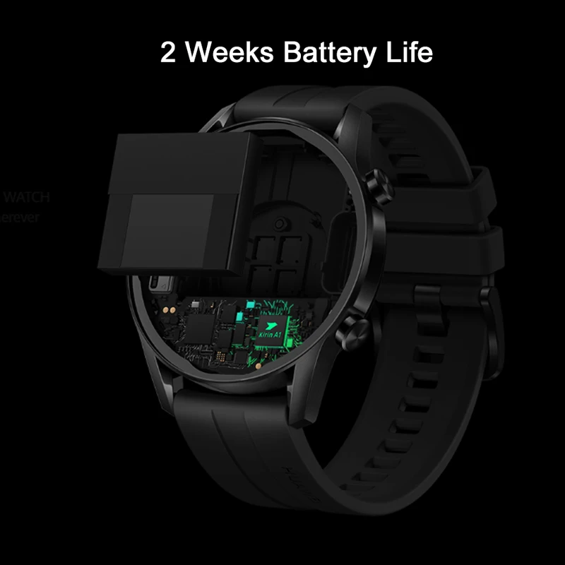 46 мм часы Huawei GT 2 GT2 42 умные Bluetooth 5 1 фитнес трекер 14 дневная батарея телефонные