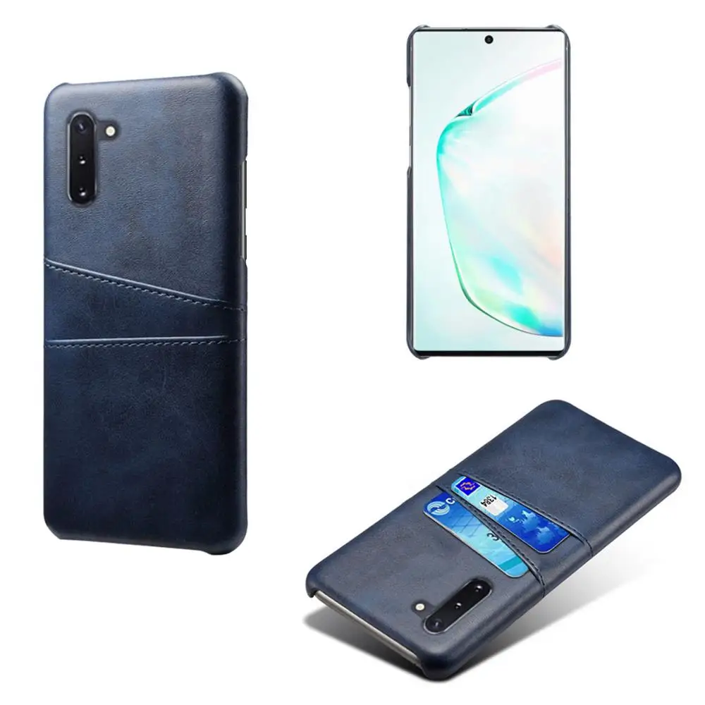 Чехол для samsung Galaxy Note 10 Plus роскошный кожаный кошелек держатель карт антиосенняя