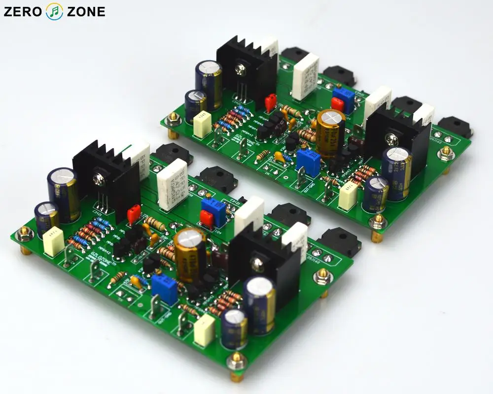 Одна пара HM3S Плата усилителя с высоким коэффициентом смещения AB