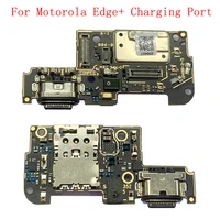 original usb charging port connector board flex cable for motorola moto edge edge plus charging connector repair parts
