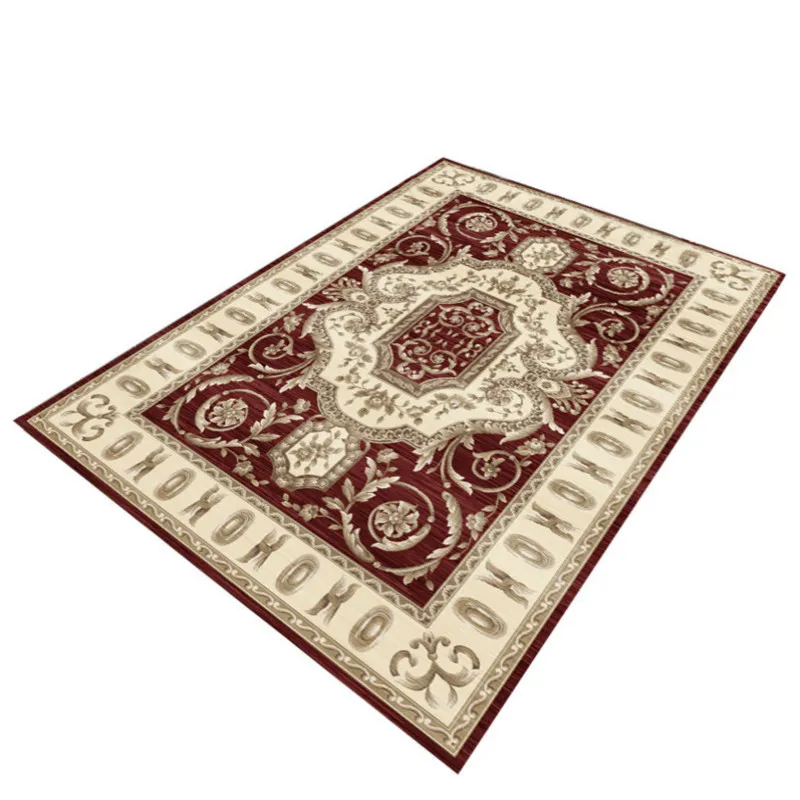 

Ethnic Style Persian Retro Carpet Bedside Living Room Sofa Bedroom Door Mat
