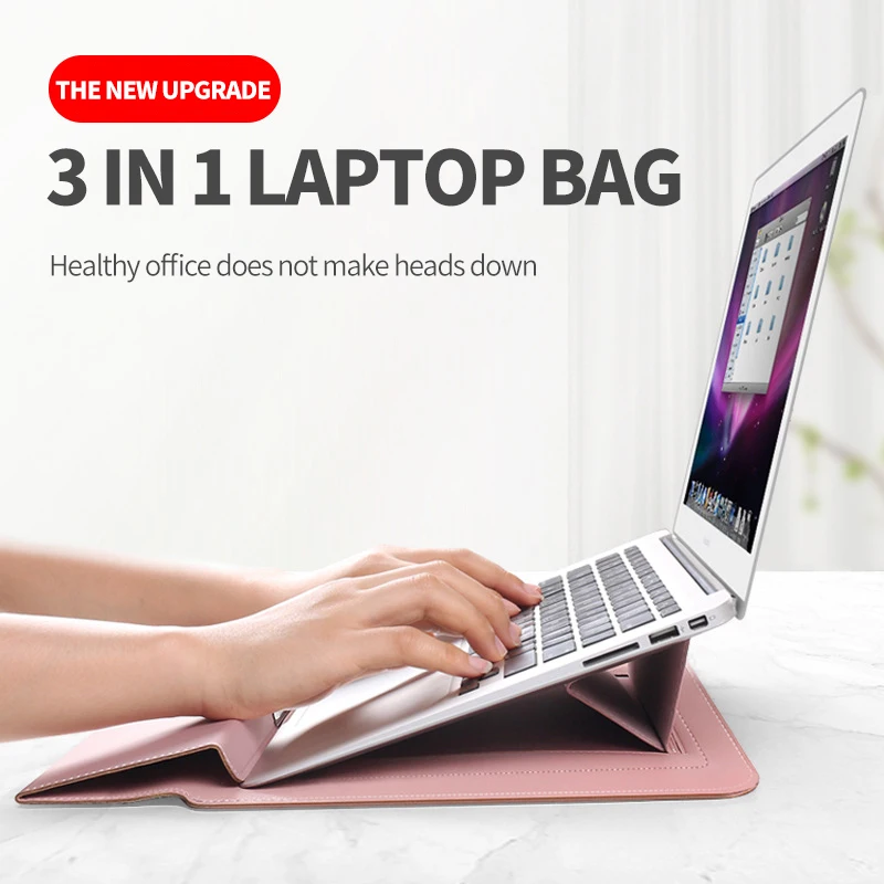 

Suitable for Apple, Xiaomi and Huawei 14-inch laptop bag. 16-inch liner bag MacBook13.3 ultra-thin stand folding