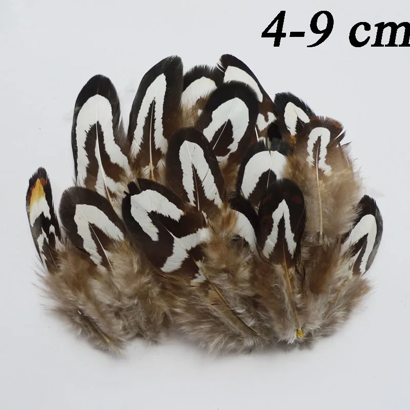 Оптовая продажа 200/500 шт. перья утки курицы фазана петух павлин шлейф для поделок