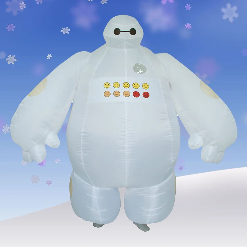 Анимационные фигурки Одежда Косплей большой герой 6 Baymax надувной костюм полный