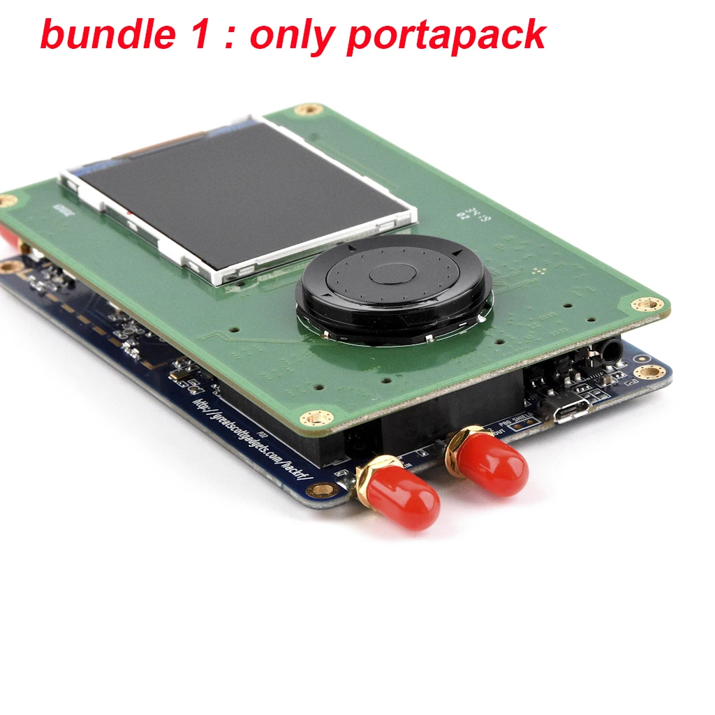 PortaPack для HackRF One SDR программное обеспечение определяется Радио 1 МГц до 6 ГГц Материнская плата макетная плата комплект с portapack