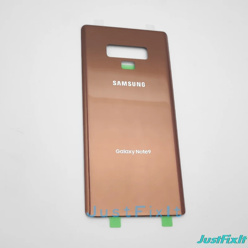 Copper Для Galaxy Note9 Note 9 N9600 SM-N960f Телефон задняя батарея Дверь с инструментами стеклянный корпус задняя крышка чехол - Цвет: Copper