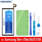 Nohon Аккумулятор для samsung Galaxy S6 Edge Plus S7 S8 Замена Батарея G928F G925F G920F G930F G950F EB-BG928ABE G9280 акумуляторная батарейка