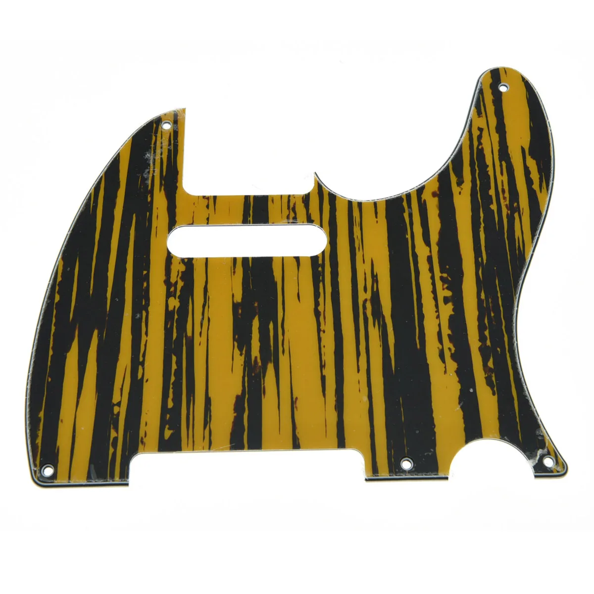 

Tawny Stripe 3 Ply Telecaster Pickguard 5 Hole Tele Scratch Plate Singel Coil American/Mexican Standard Style Guitar Pickguard