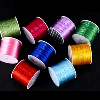 10 60m roll 1mm elastic crystal beading cord strong stretch thread string for diy jewelry making bracelets necklace cords line