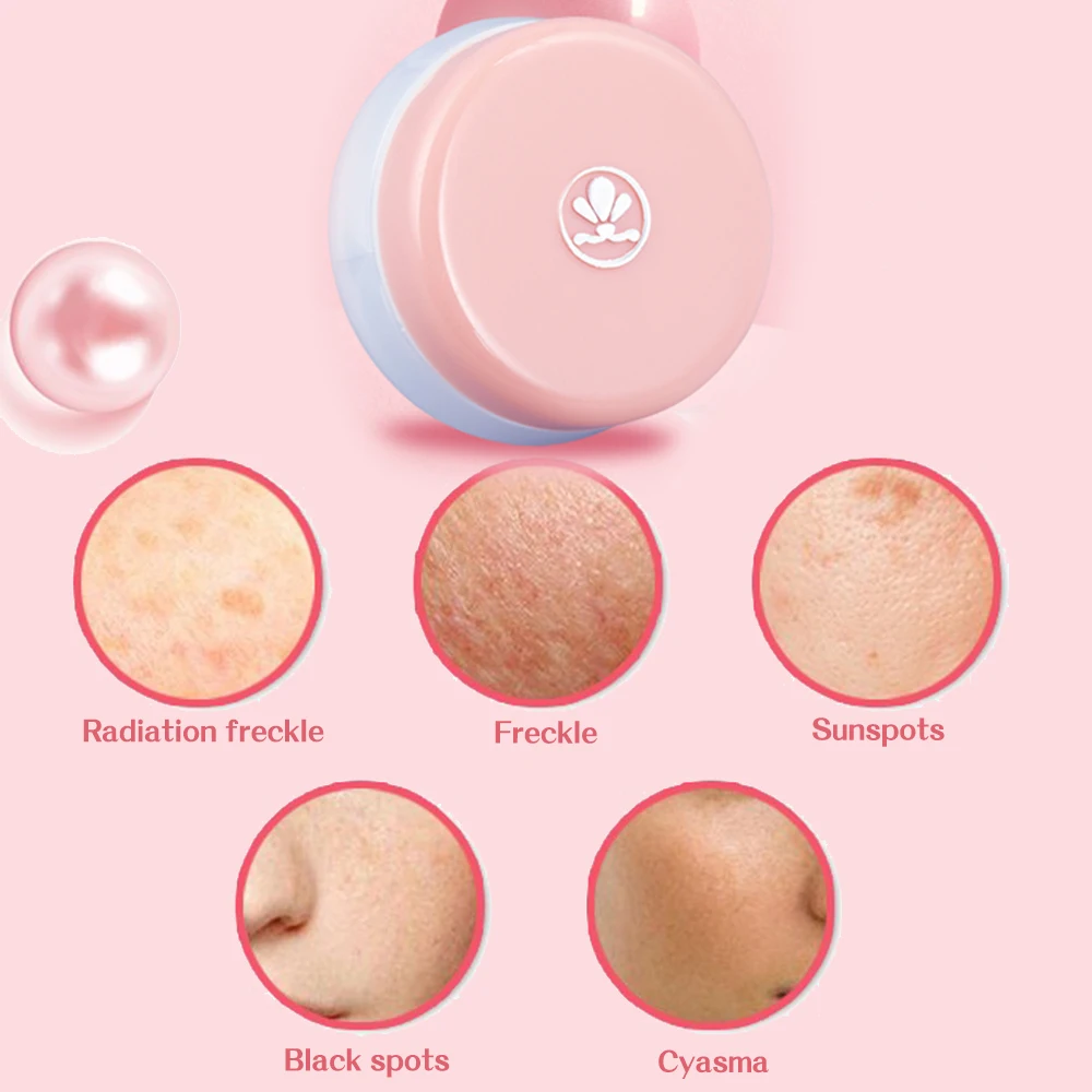 20 г/шт. поп жемчужное отбеливание и удаление пятен уход за лицом Крем тональный
