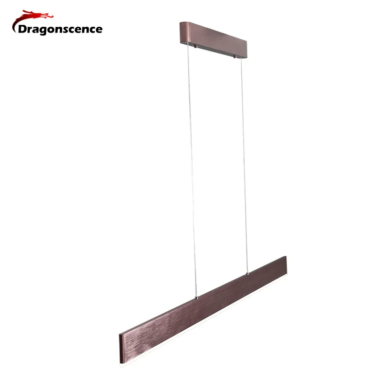 

Led Dragonscence New Modern Led Lustre Pendant Lights For Living Room Dining Room Bar Kitchen Suspension Pendant Lamp brushed