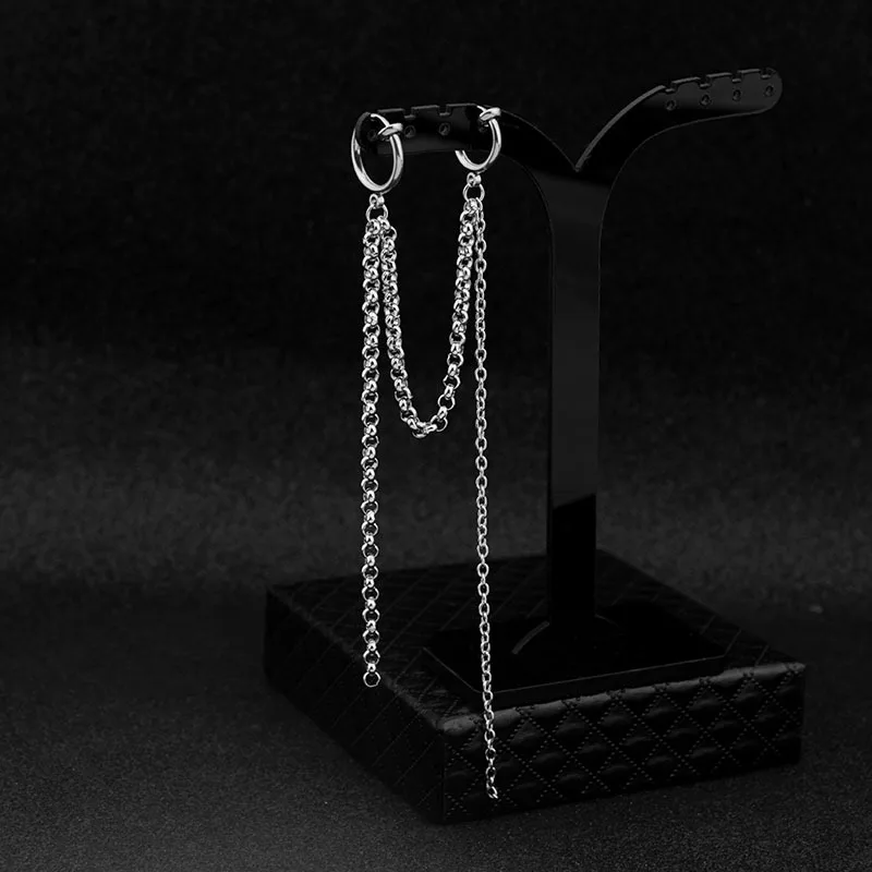 1 шт. модные серьги-гвоздики из нержавеющей стали | Украшения и аксессуары