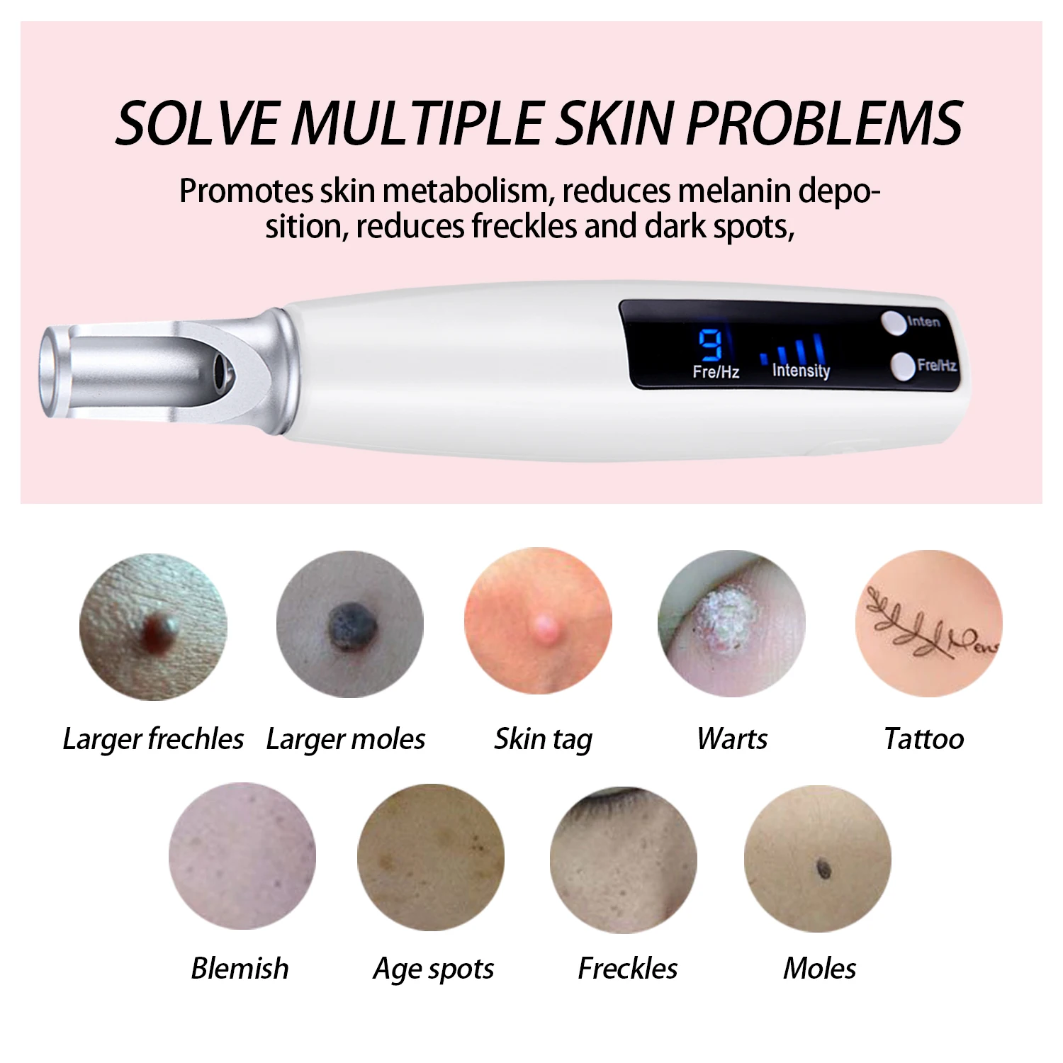 Профессиональная лазерная ручка для пикосекунды синяя и красная машинка