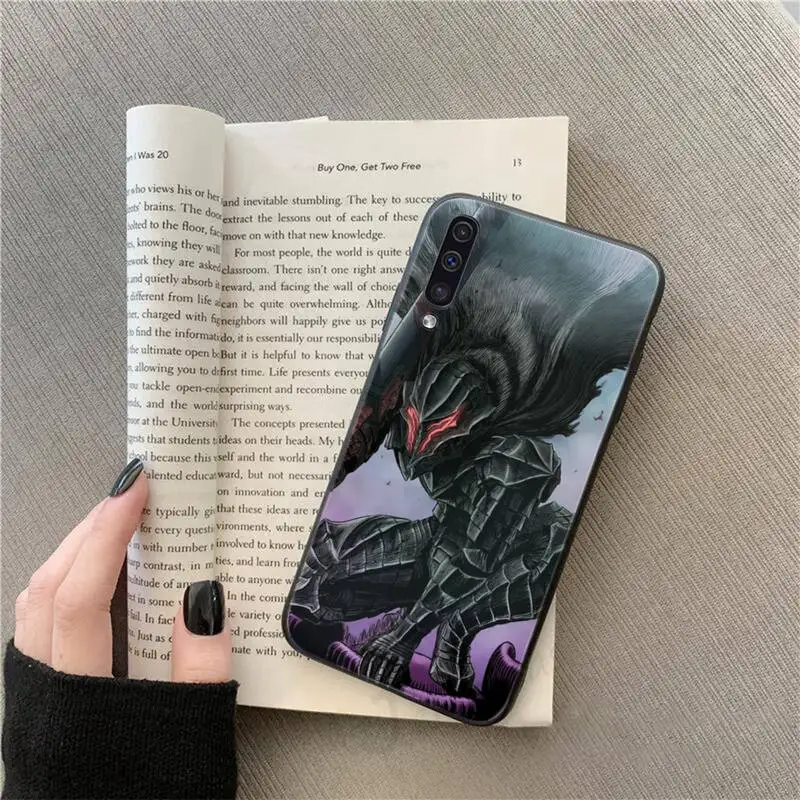 

Guts Berserk japanese anime Phone Case For Samsung galaxy S 9 10 20 A 10 21 30 31 40 50 51 71 s note 20 j 4 2018 plus