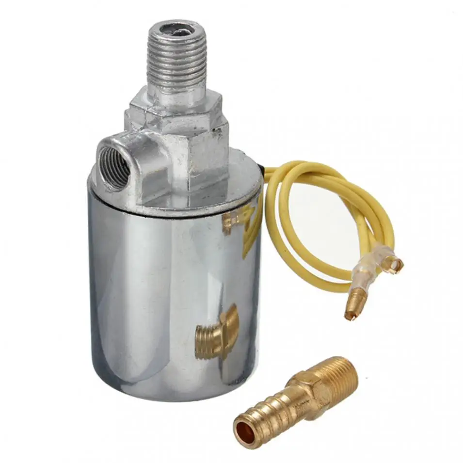 12 V/24 V электромагнитный сверхмощный Электрический клапан 1/" NPT для поезда клаксон грузовика, комплекты