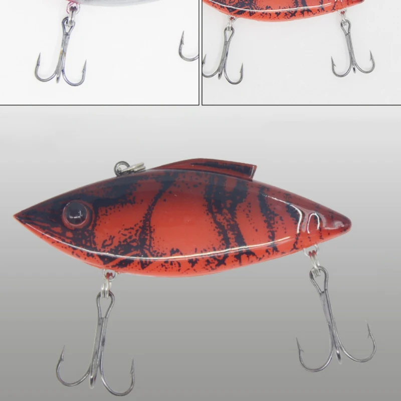 5pcs 3D Fishing Lure Set Artificial Hard Baits With Treble Hook Eyes Sinking Wobbler Tackles Accessori AHPU | Спорт и развлечения