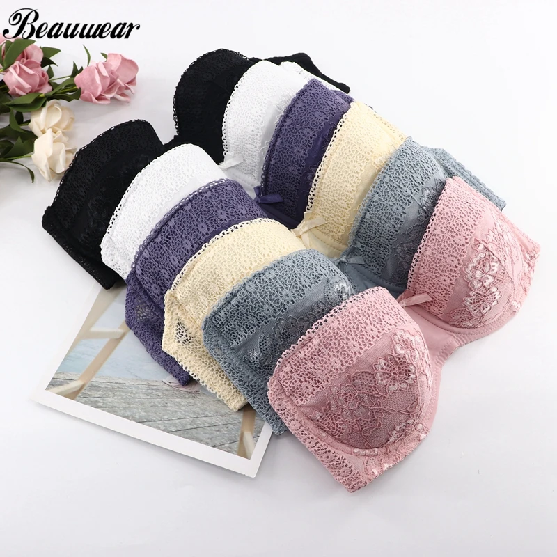 Beauwear 2019 S/S сексуальные кружева половина чашки бюстгальтера для Для женщин
