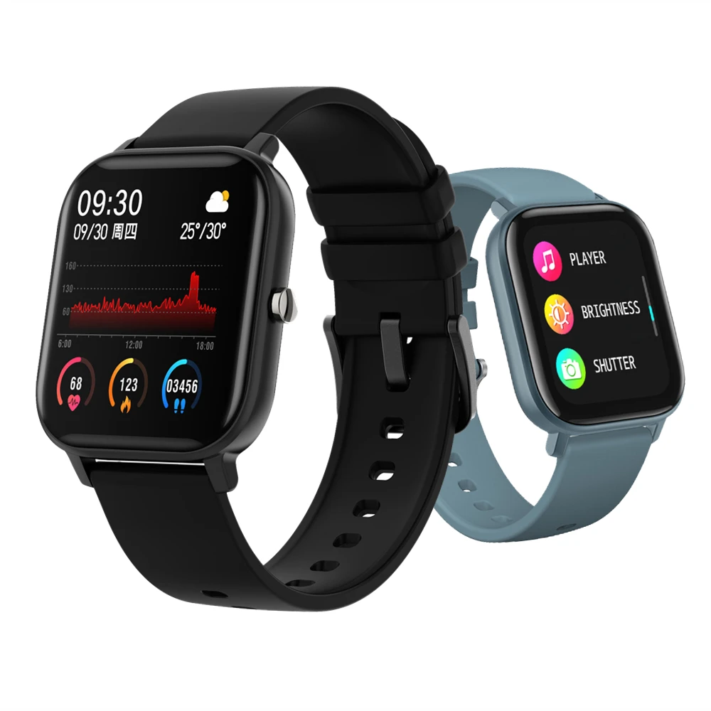 Смарт часы с пульсометром для мужчин и женщин фитнес браслет напоминанием о