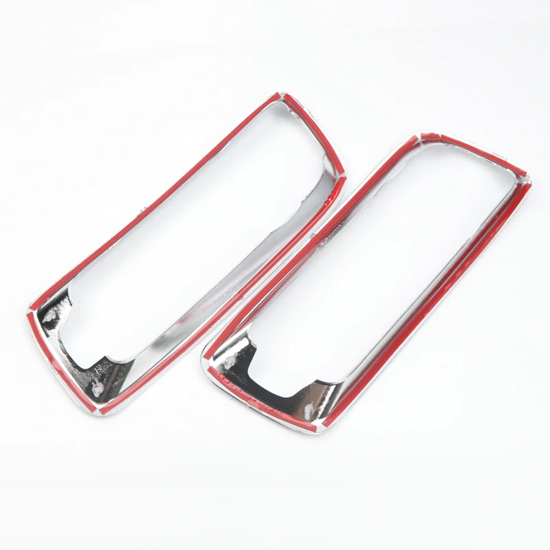 Car Styling ABS Chrome Front Fog Light Lamp Cover Trim For Mitsubishi Pajero V80 Shogun Montero Limited 2015 2016 2017 2018 2019 |