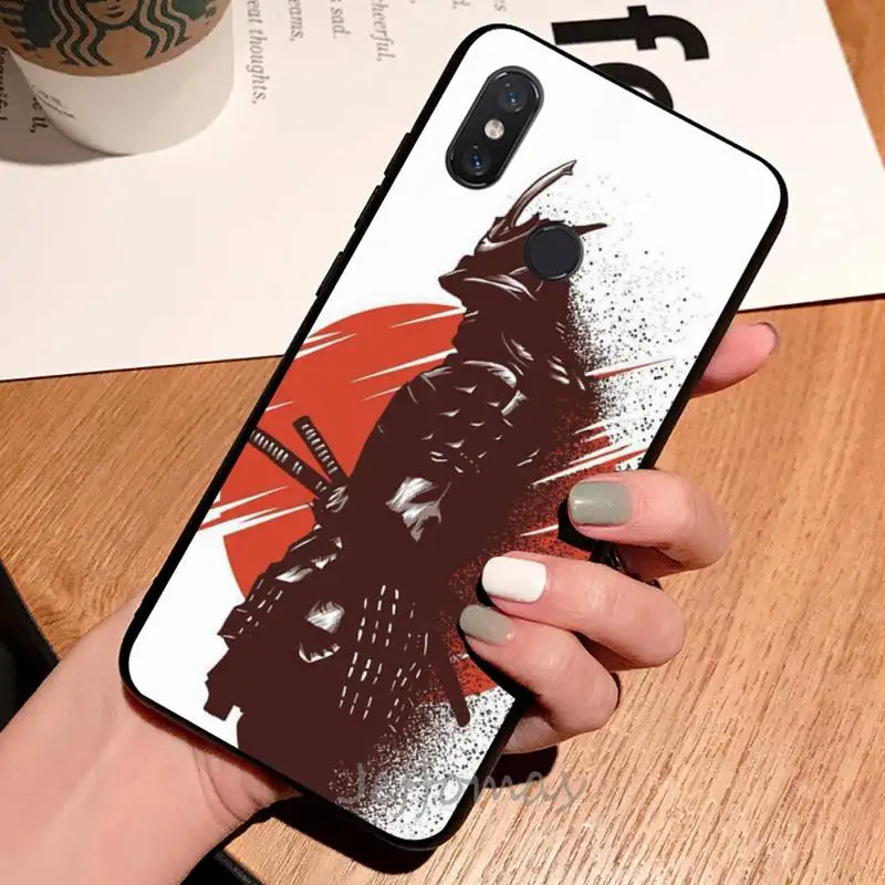 

Japanese samurai Phone Case For Xiaomi Redmi 4x 5 plus 6A 7 7A 8 mi8 8lite 9 note 4 5 7 8 pro