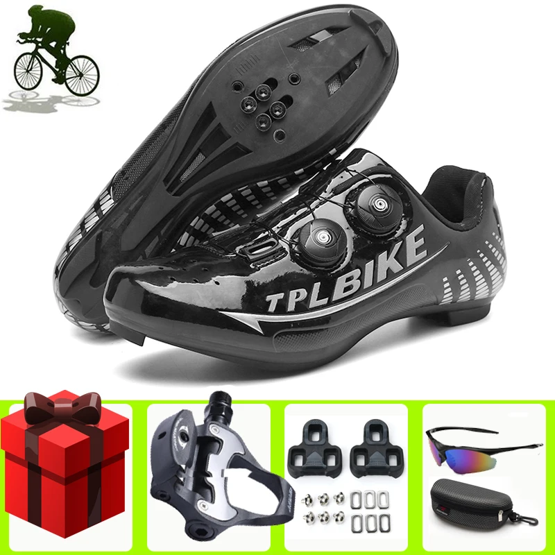 

Road Bike Cycling Shoes Sneakers Men Women Racing Large Size Self-Locking Outdoor Non-Slip Athletic Bicycle Sapatilha Ciclismo