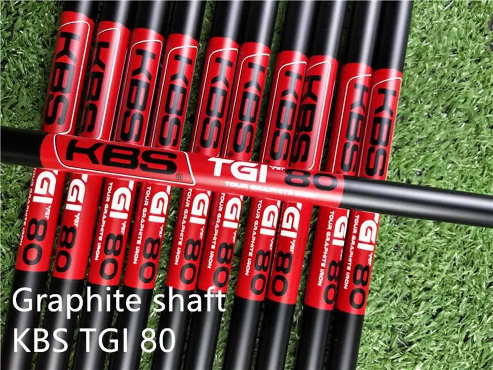 TGI 80 P7TW утюги для гольфа мужские P 7TW фрезерованные шлифовальные клюшки для гольфа набор железа 3456789P 8 шт. с чехлом для головы - Цвет: TGI 80