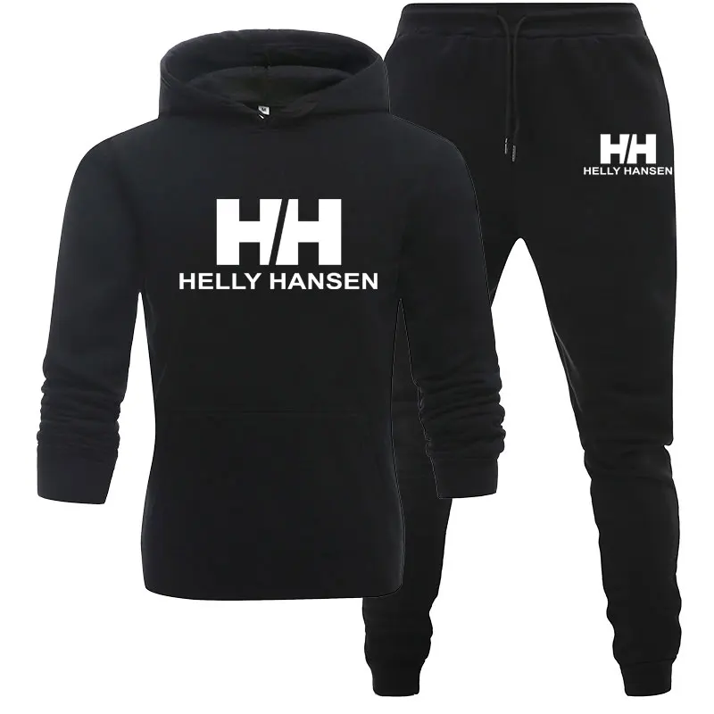 

Брендовый новый осенне-зимний мужской костюм с принтом толстовка + брюки Harajuku спортивный костюм повседневная спортивная рубашка спортивны...