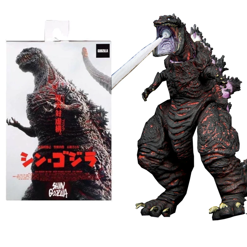 

18cm Godzilla Film Shm Model 2016 Shin Gojira Atomic Blast Koning Van Monster Pvc Action Figure Collection Model Toy Kids Gifts