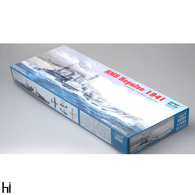 Модель корабля Trumpeter 05312 1/350 HMS военный корабль Repulse 1941 пластмассовая игрушка набор