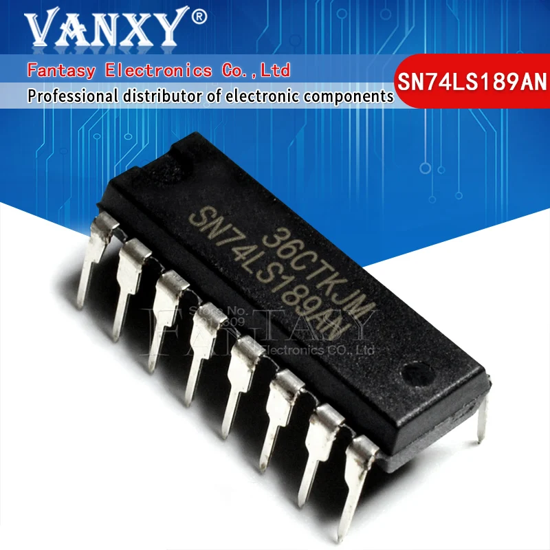 

50PCS SN74LS189N DIP-16 74LS189 DIP16 SN74LS189 DIP 74LS189N SN74LS189AN