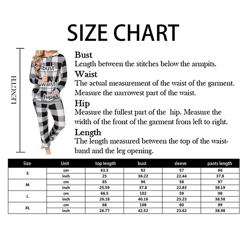 

Christmas Print Women Pajamas Set Comfortable Sleepwear Long Sleeve Pocket Top And Pants Pyjamas Ladies Clothes Winter Gifts