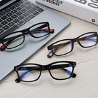 Женские и мужские очки для чтения, очки с защитой от синего излучения, Ретро прозрачные линзы, анти-УФ, игровые компьютерные очки, очки для защиты глаз