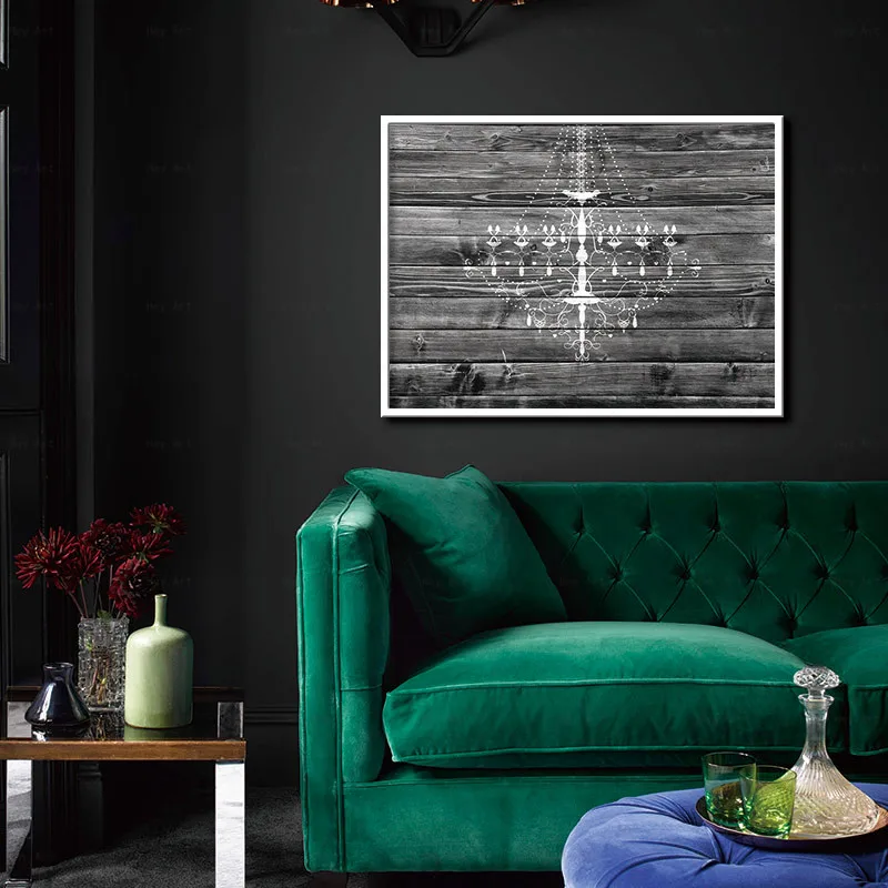 Скандинавские плакаты и принты настенные художественные светильники на