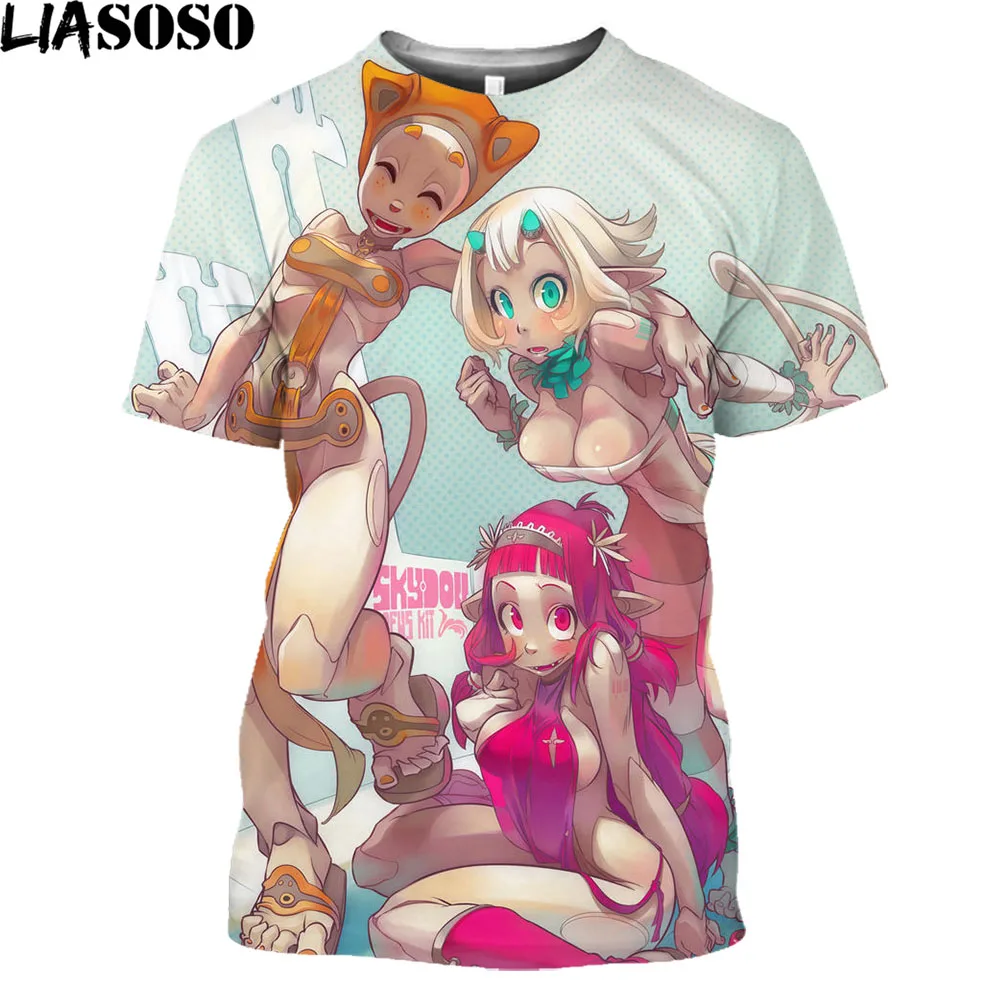 

Game Wakfu 3D Printed Tee Shirt Men Women Hip Hop Cartoon T-shirt French Games Fashion Otaku Harajuku Shirt Tops Anime Clothes