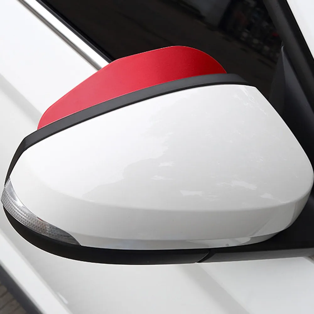 

Sun Visor Rearview Mirror Guard 180*60mm 2pcs/kit Aluminum Alloy Eyebrow Guard