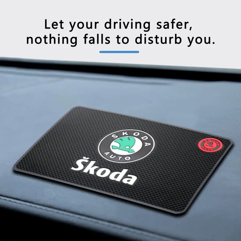 1 шт. водонепроницаемые нескользящие накладки на приборную панель с логотипом