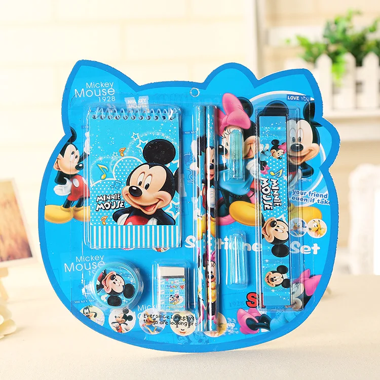 Disney Микки Человек-паук набор канцелярских принадлежностей с мультгероями