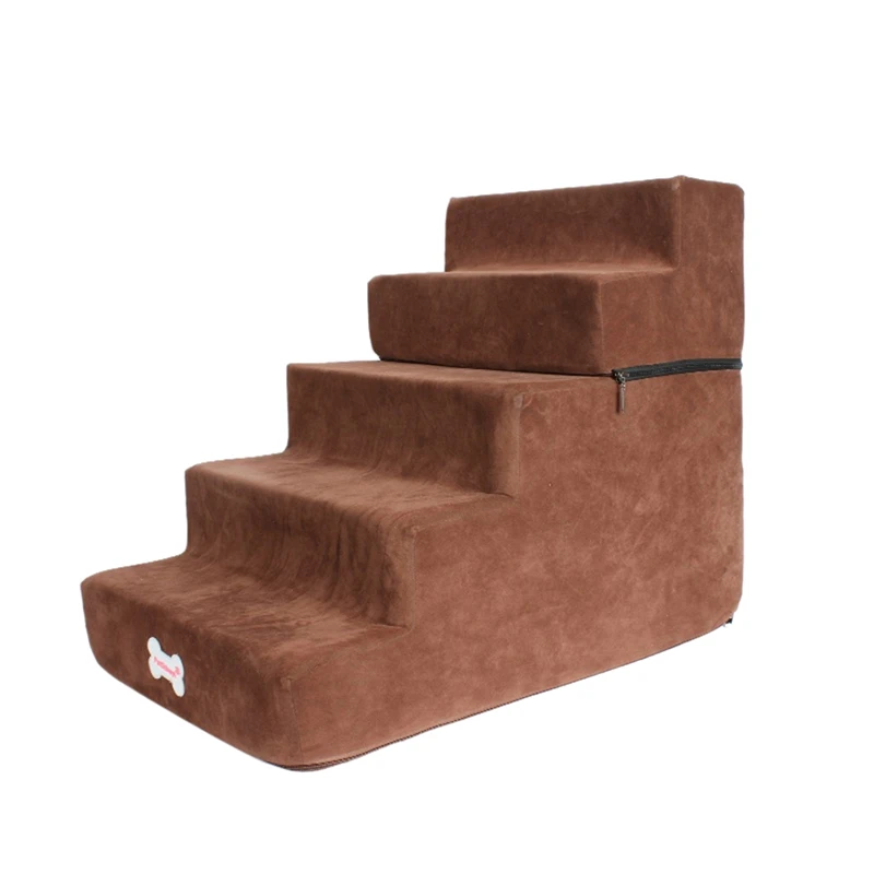 Новая лестница для собак 5 ступеньки домашних животных кошек противоскользящая