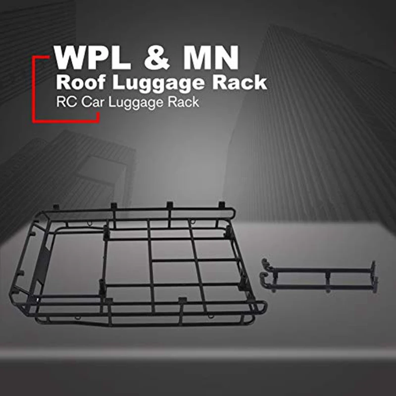Металлическая багажник на крышу аксессуары для вагона WPL & MN RC Гусеничный