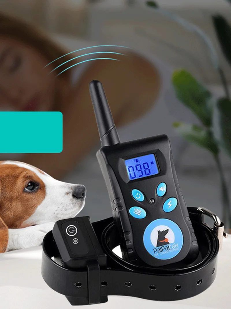 2 In1 автоматическое устройство для обучения собак анти собаки кора Дистанционное