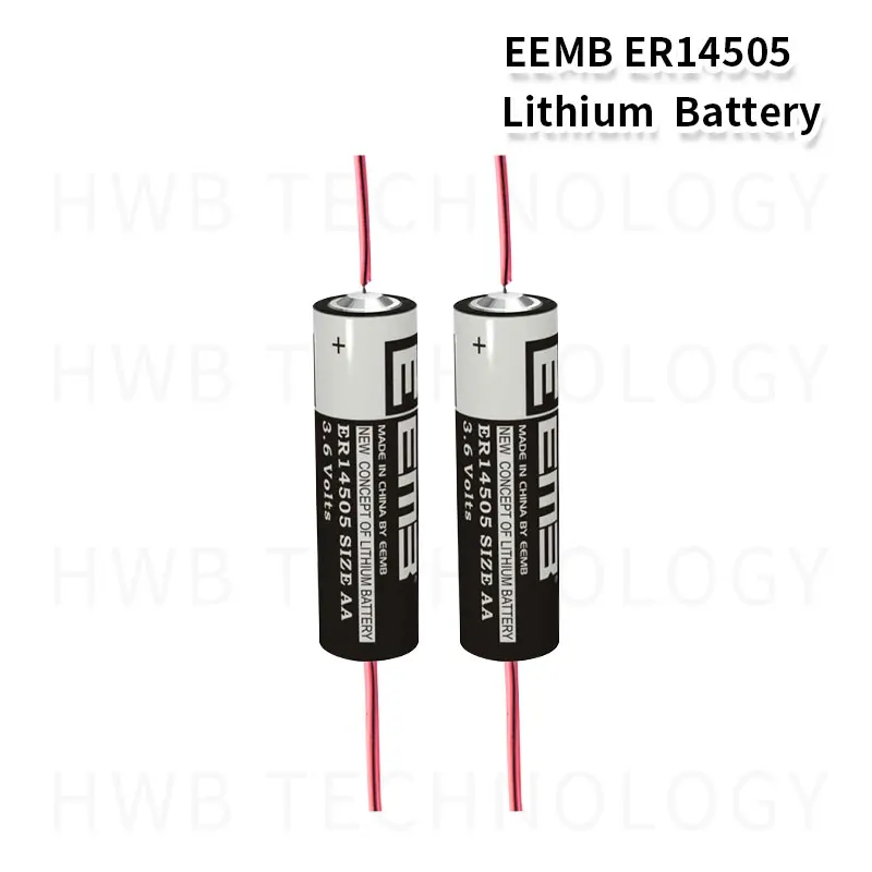 2X EEMB ER14505 AA 3,6 В 2400 мАч литиевая батарея ER14505 ленточная сварочная игла
