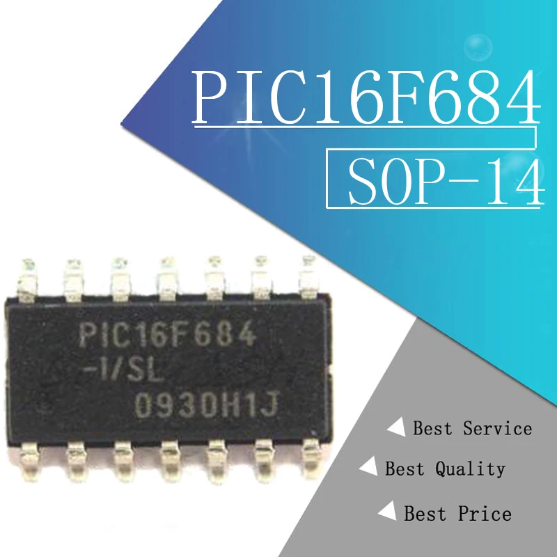 2 шт./лот PIC16F684 I / SL single p SMT SOP 14 новый оригинальный|sl| |